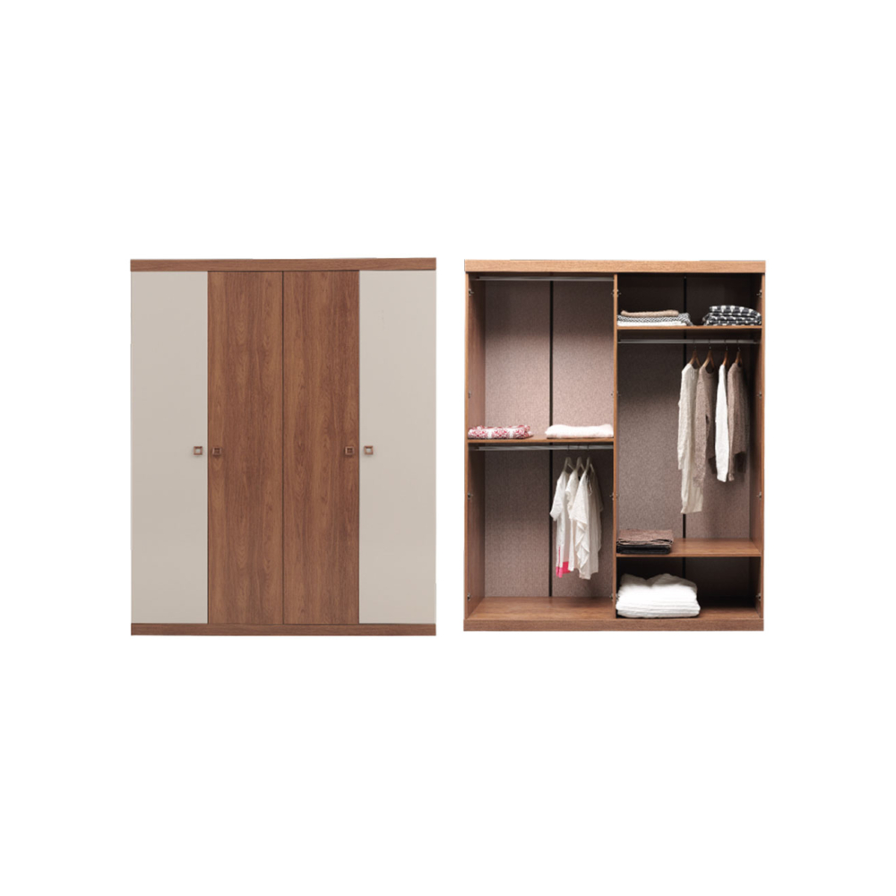 MISTRAL BEDROOM - Wardrobe With 4 Doors