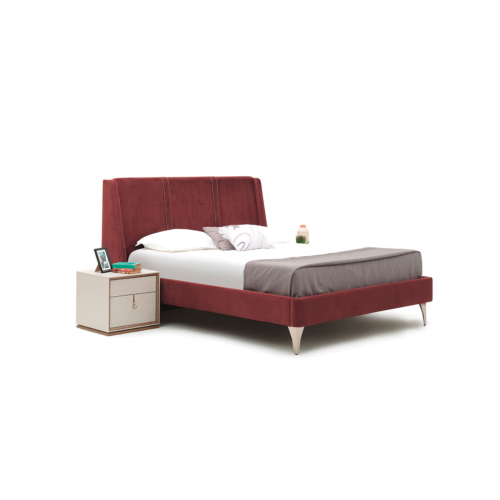 NETHA - Bedframe (160x200 cm)-Velvet