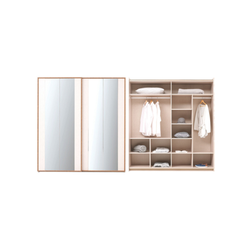 NETHA - Wardrobe With Sliding Doors (210 cm)