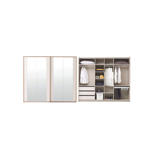 NETHA - Wardrobe With Sliding Doors (260 cm)