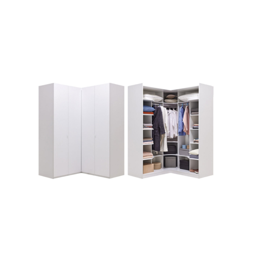 POLKA - Corner Wardrobe with Folding Doors