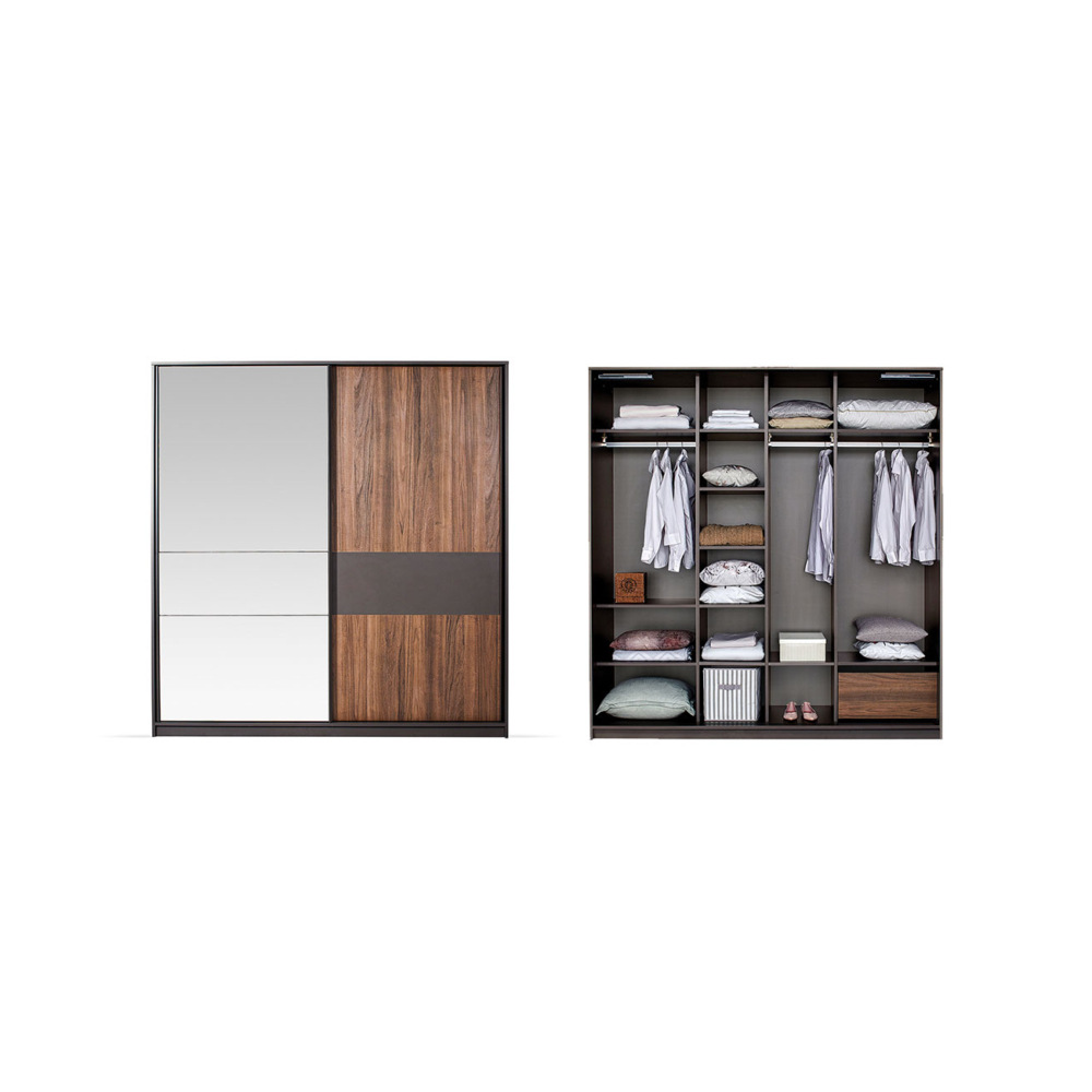 ROSA - Wardrobe with Sliding Doors (210 cm)