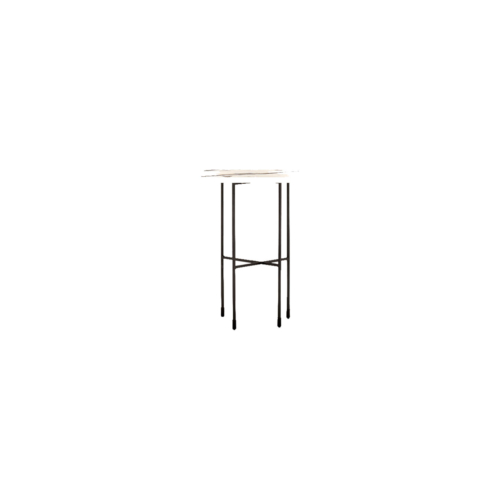 SOLARO - Solaro Side Table with Marble Top