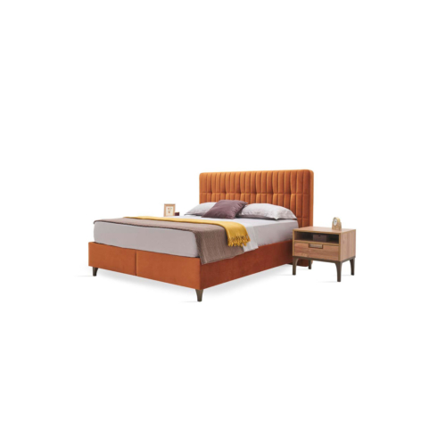 SONA - Steel Bed with Storage (150x200 cm)
